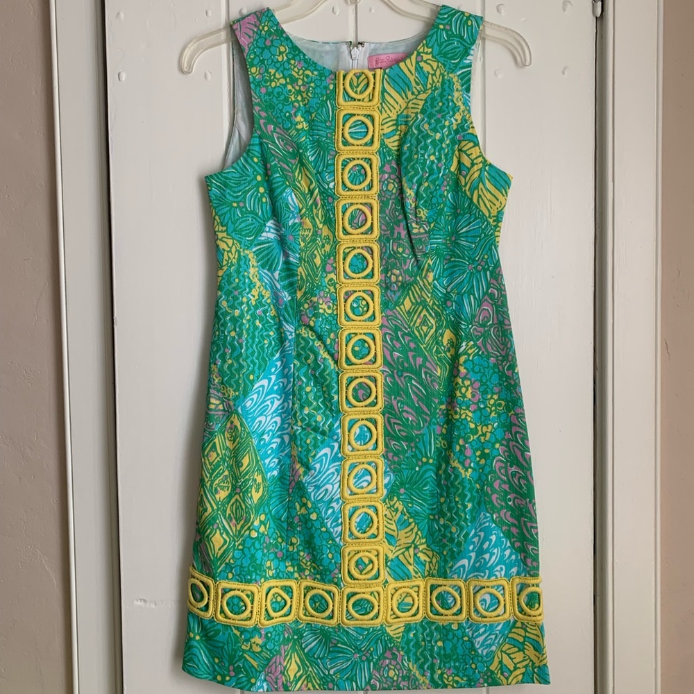 Lily Pulitzer Mila Sun Dance Lace Shift Dress